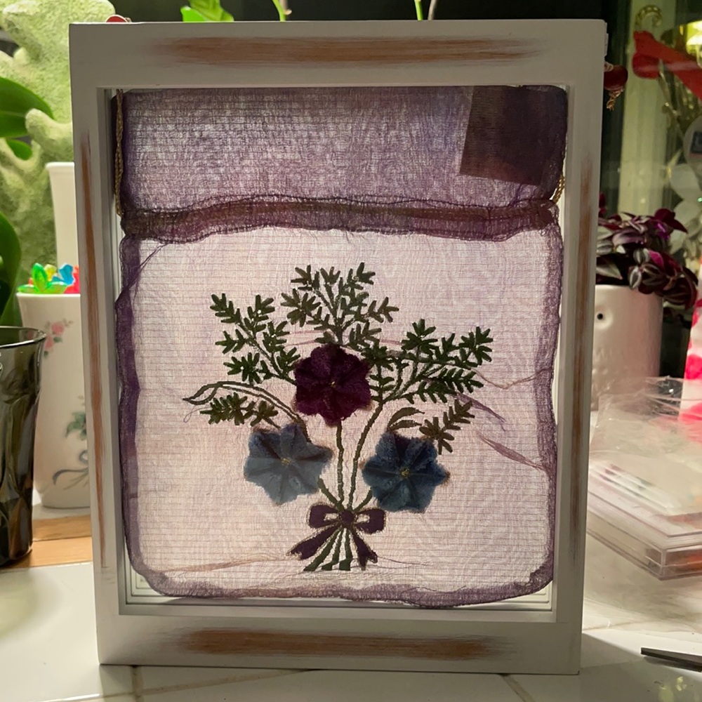 Photo frame - Shadow box- pictured insert not included.